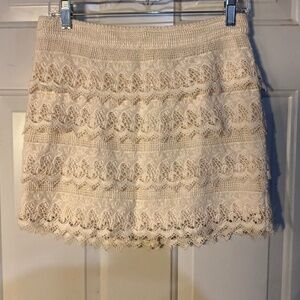 American Eagle lace mini skirt